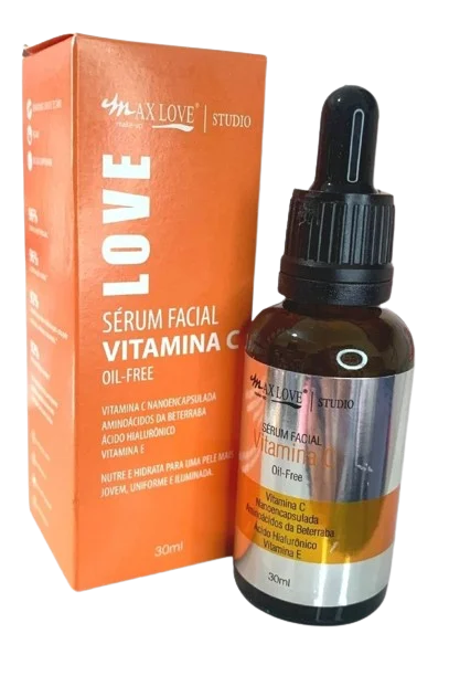 Sérum Facial de Rosa Mosqueta + Vitamina C - Max Love